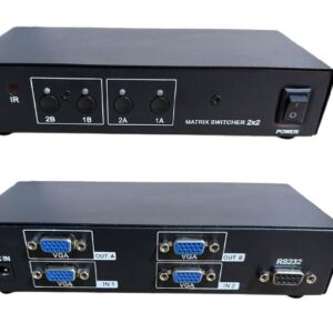 10FA01 VGA Matrix Switcher 2x2