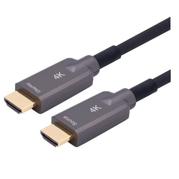 1AH01 HDMI M to HDMI M 4K Armored Fiber Cable