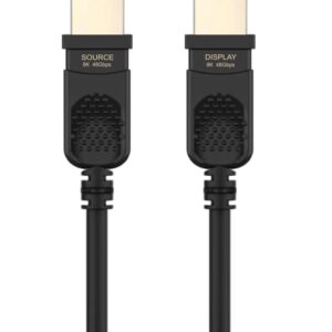 1AK01 HDMI M to HDMI M 8K Fiber Armored Cable