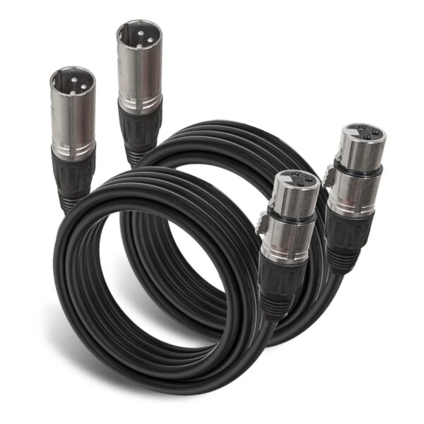 2DA02 XLR Male to Female