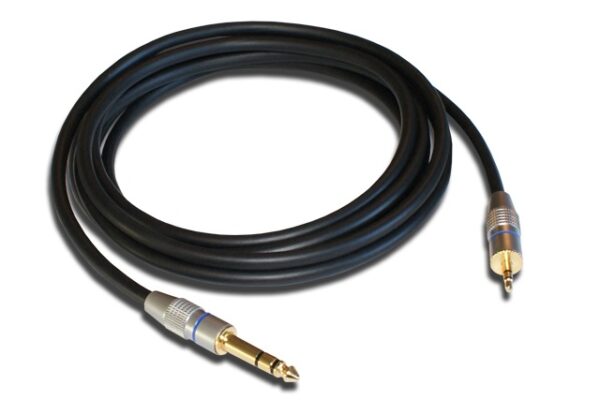 2FA04 6.35mm Stereo M to 3.5mm Stereo M Cable