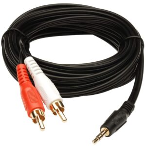 2FA06 3.5mm Stereo to 2 RCA Cable