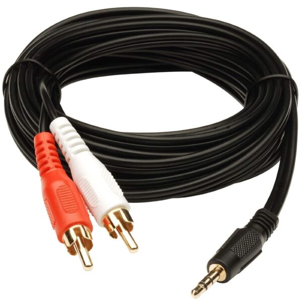 2FA06 3.5mm Stereo to 2 RCA Cable
