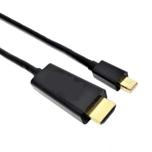 1BD03 Mini DP M to HDMI M Cable