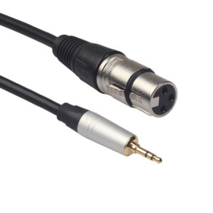 2DB02 XLR F to 3.5mm Stereo M Cable