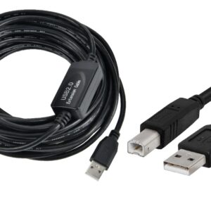 4BA02 USB 2.0 Active Extension Cable AM to BM Cable