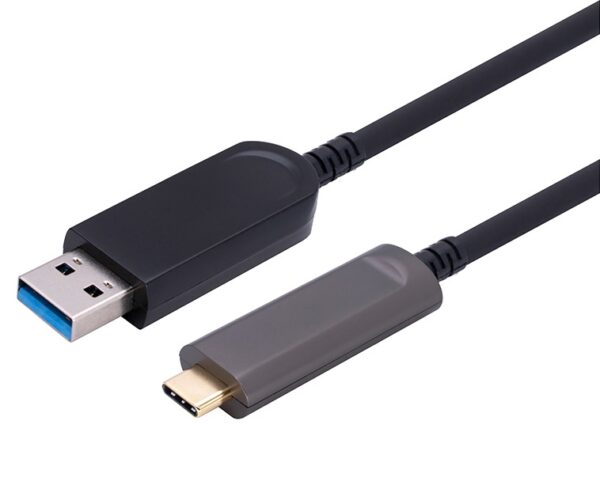 4CA04 USB 3.2 A M to C M AOC Fiber (Data)