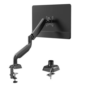5DB03 Monitor table mount single with gas spring