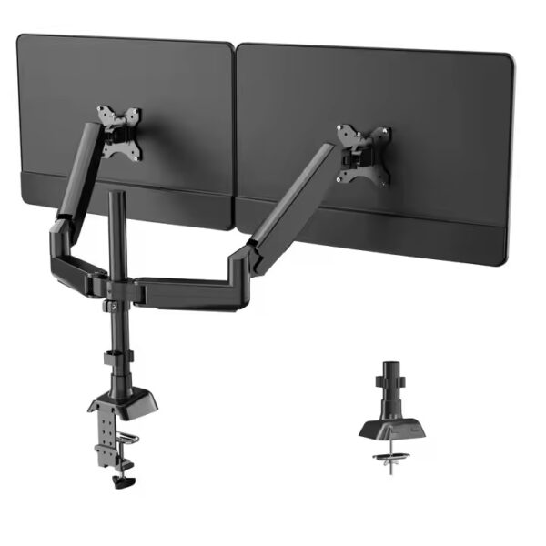 5DB04 Monitor table mount dual with gas spring