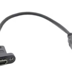 6AA04 HDMI M to HDMI F P.M Pigtail Eco