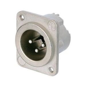 6DA03 XLR M Panel Mountable