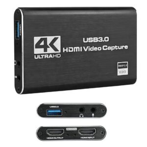 12AA03 USB 3.0 HDMI Video Capture Card 4K/60Hz