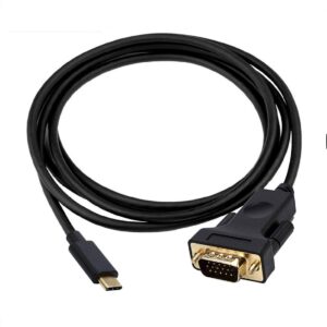 4AC06 USB 3.1 C M to VGA M Cable