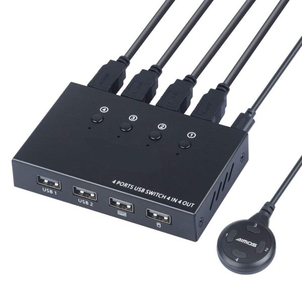 4GA02 USB 2.0 Switcher 4x4