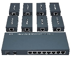 AT-7CC02 HDMI Splitter Extender 1x8 50M