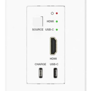 AT-7CD01 4K HDMI & USB-C Wall Plate Extender Over CAT6 Up to 50M