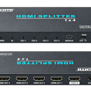 AT-7AB02 4K60Hz HDMI 2.0 Splitter 1x4