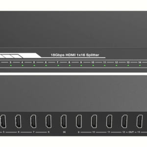 AT-7AB04 4K60Hz HDMI 2.0 Splitter 1x16