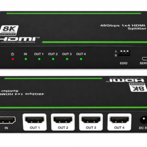 AT-7AC02 8K60Hz HDMI 2.1 Splitter 1x4