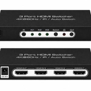 AT-7BB01 4K60Hz HDMI 2.0 Auto Switcher 3x1