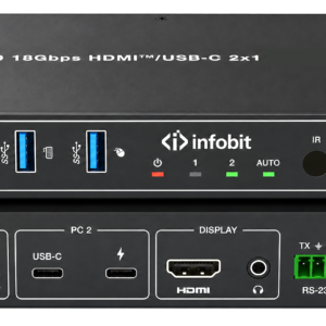 AT-7BG04 4K60Hz 2x1 HDMI USB-C KVM Switcher