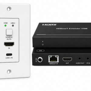 AT-7CD05 4K60Hz HDMIUSB-C HDBaseT Wall Plate Extender Over CAT6 Up to 150M