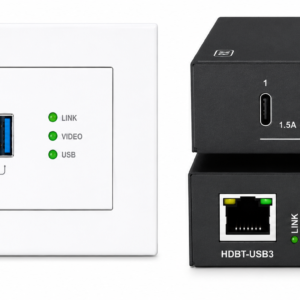 AT-7CD12 USB 3.2 HDBaseT Wall Plate Extender with USB-C Input