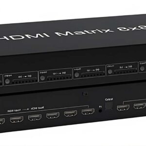 AT-7DB15 4K60Hz HDMI 2.0 Matrix Switch 8x8 Eco